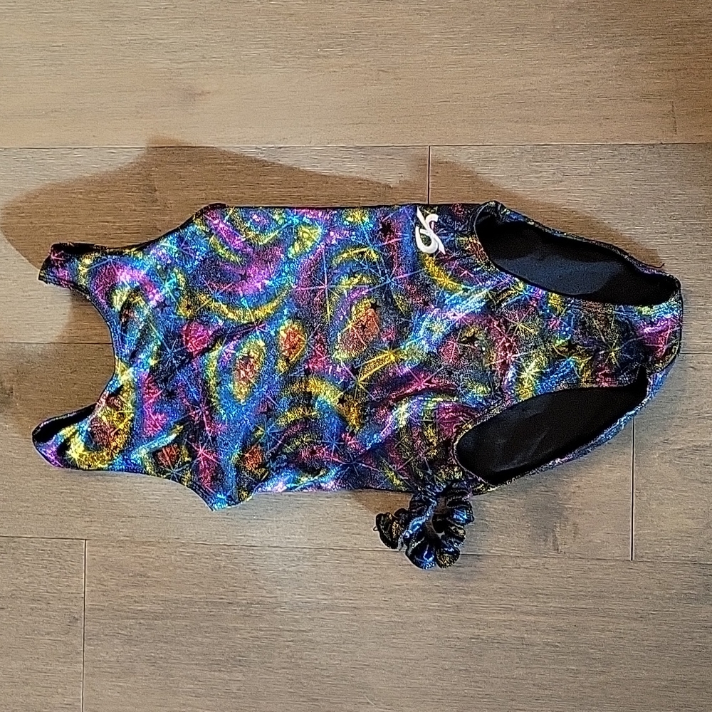 GK Elite gymnastics Leotard, Child Large